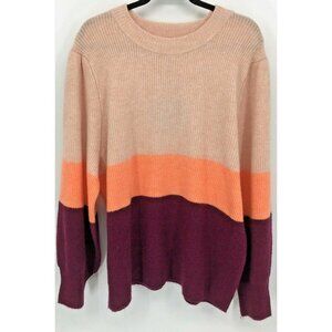 Ava Viv Target Sweater Plus Size 2X Stripe New